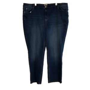 DC Womens Blue Straight Leg Jeans Label Reads Size 28P